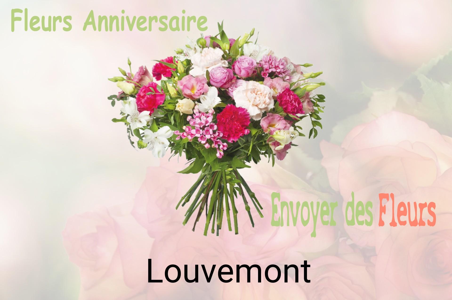 Bouquet de fleurs d’anniversaire livré à Louvemont